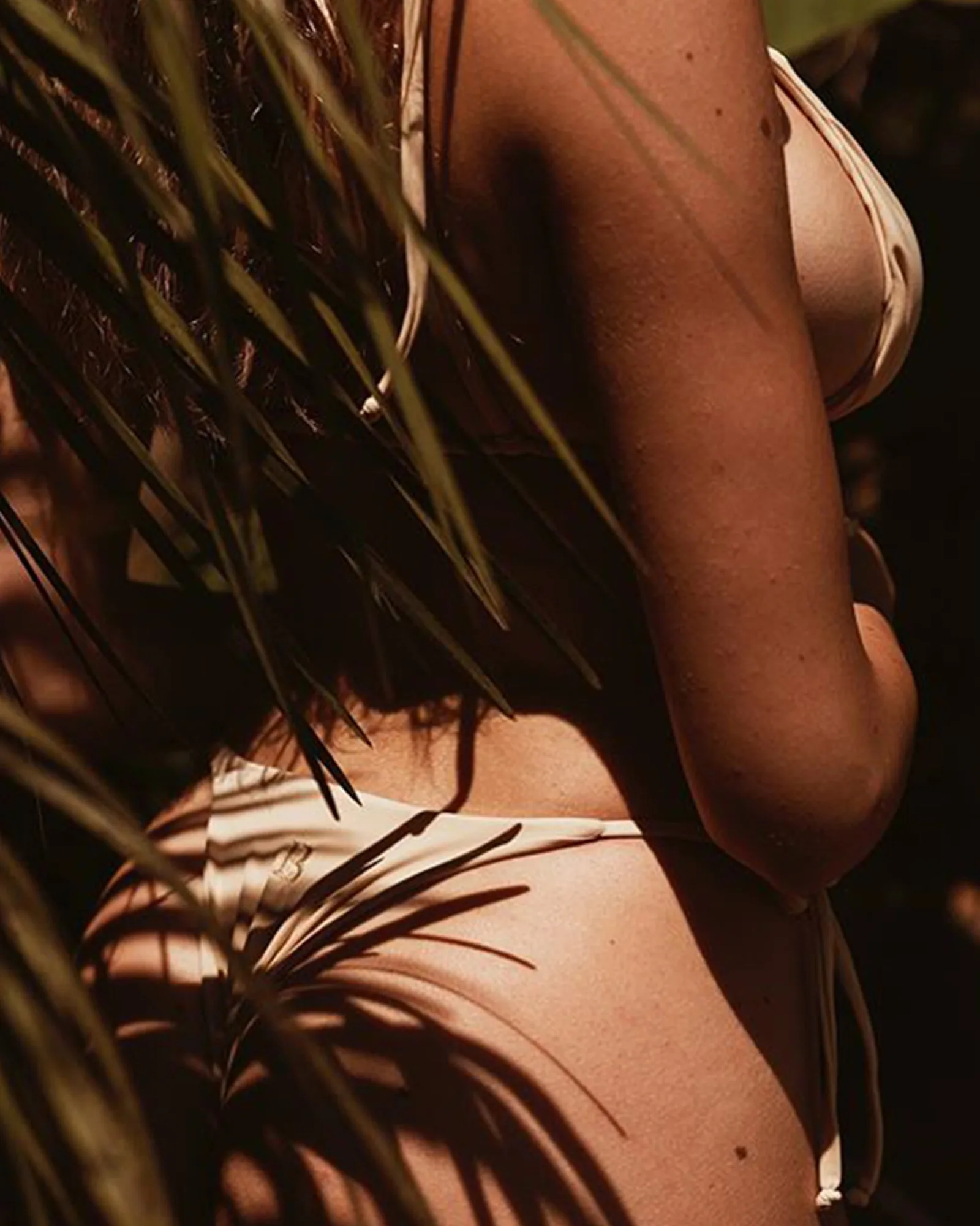 BROWN - beachwear